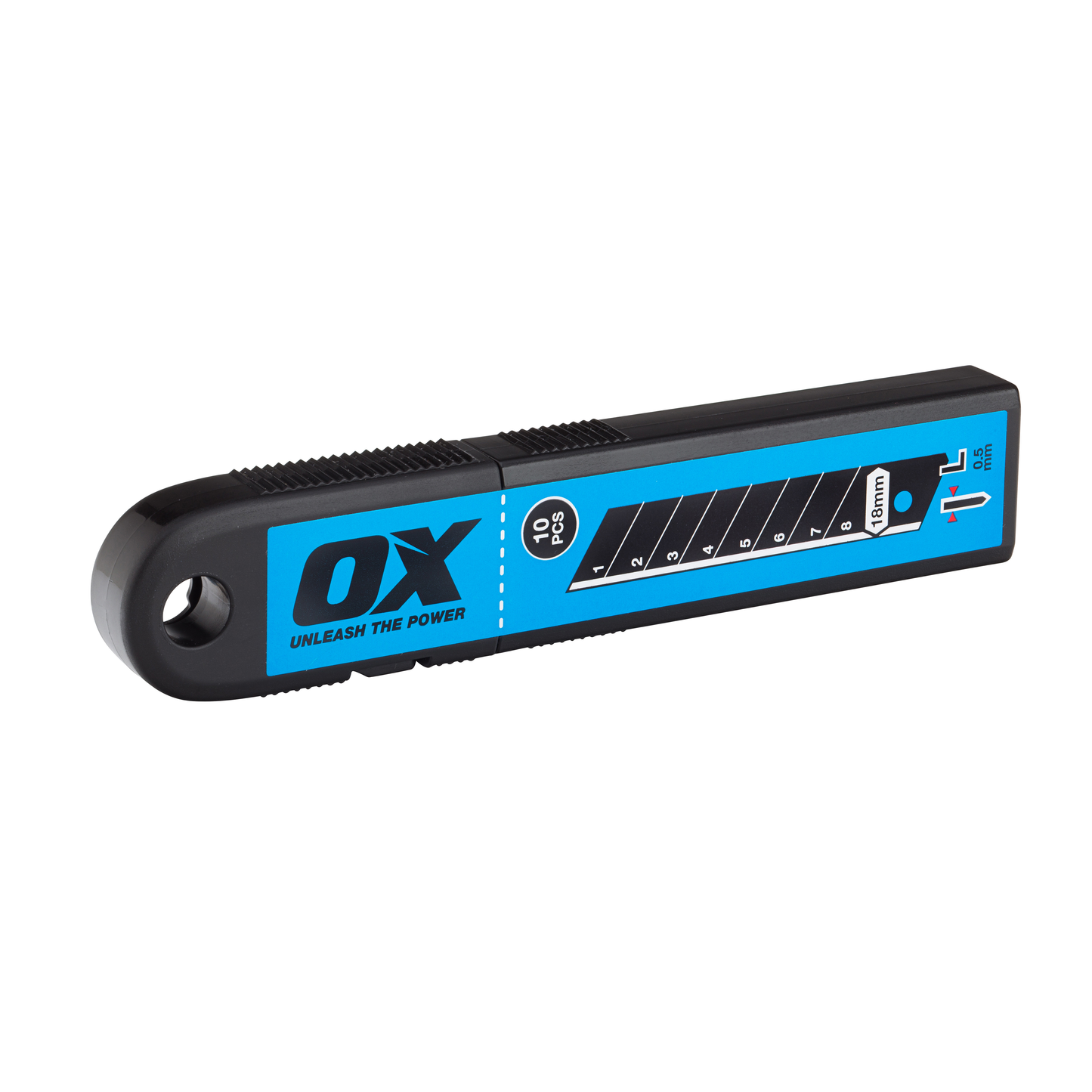 OX-P223910 PACK OF 10 PRO SNAP OFF KNIFE BLADES 18mm