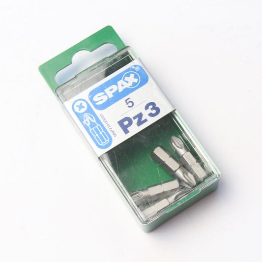 BOSCH 2607001562 PACK OF 3 POZI EXTRA HARD SCREWDRIVER BIT PZ3 x 25mm