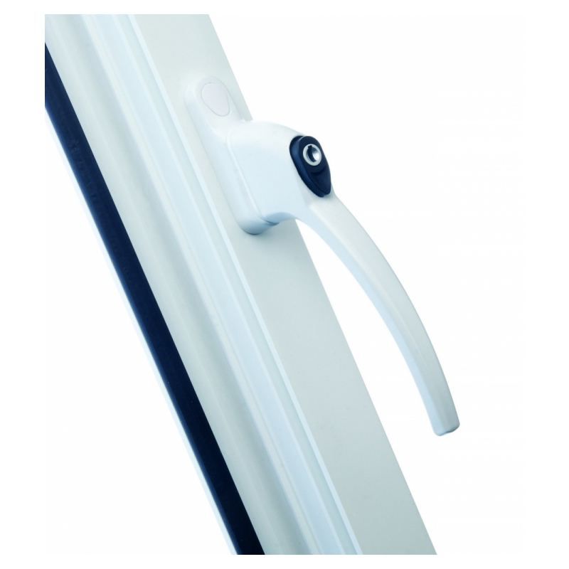 ERA MAXIM 3 WINDOW HANDLE WHITE 40mm VISI PACK 3222-01-2