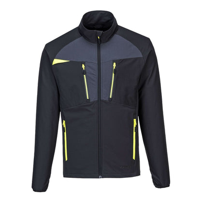 DX4 Zip Lightweight Mid Layer, L, R, Black