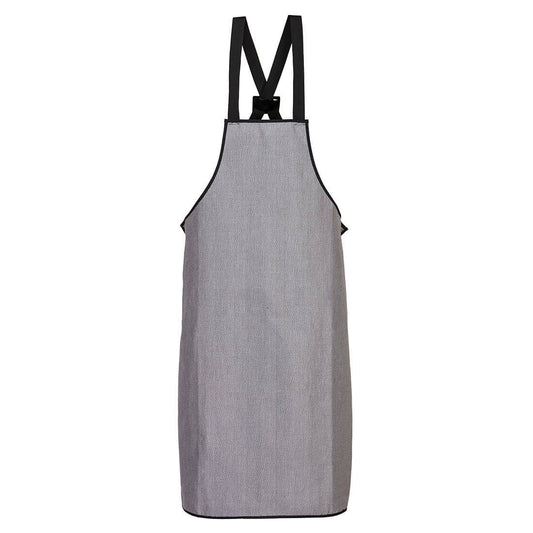 Cut Resistant Bib Apron, , R, Grey
