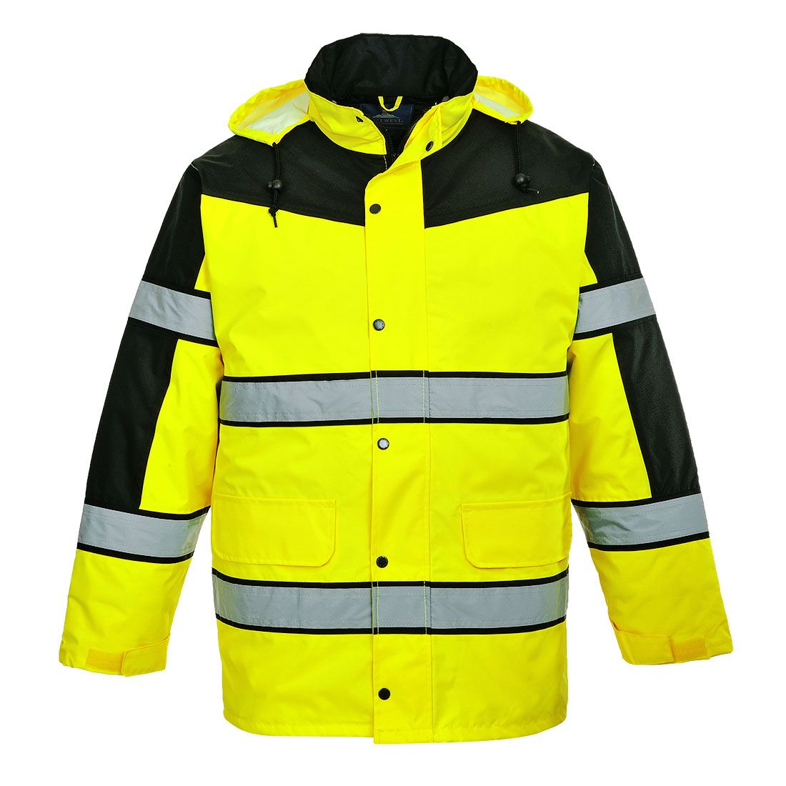 Hi-Vis Contrast Winter Classic Jacket , S, R, Yellow