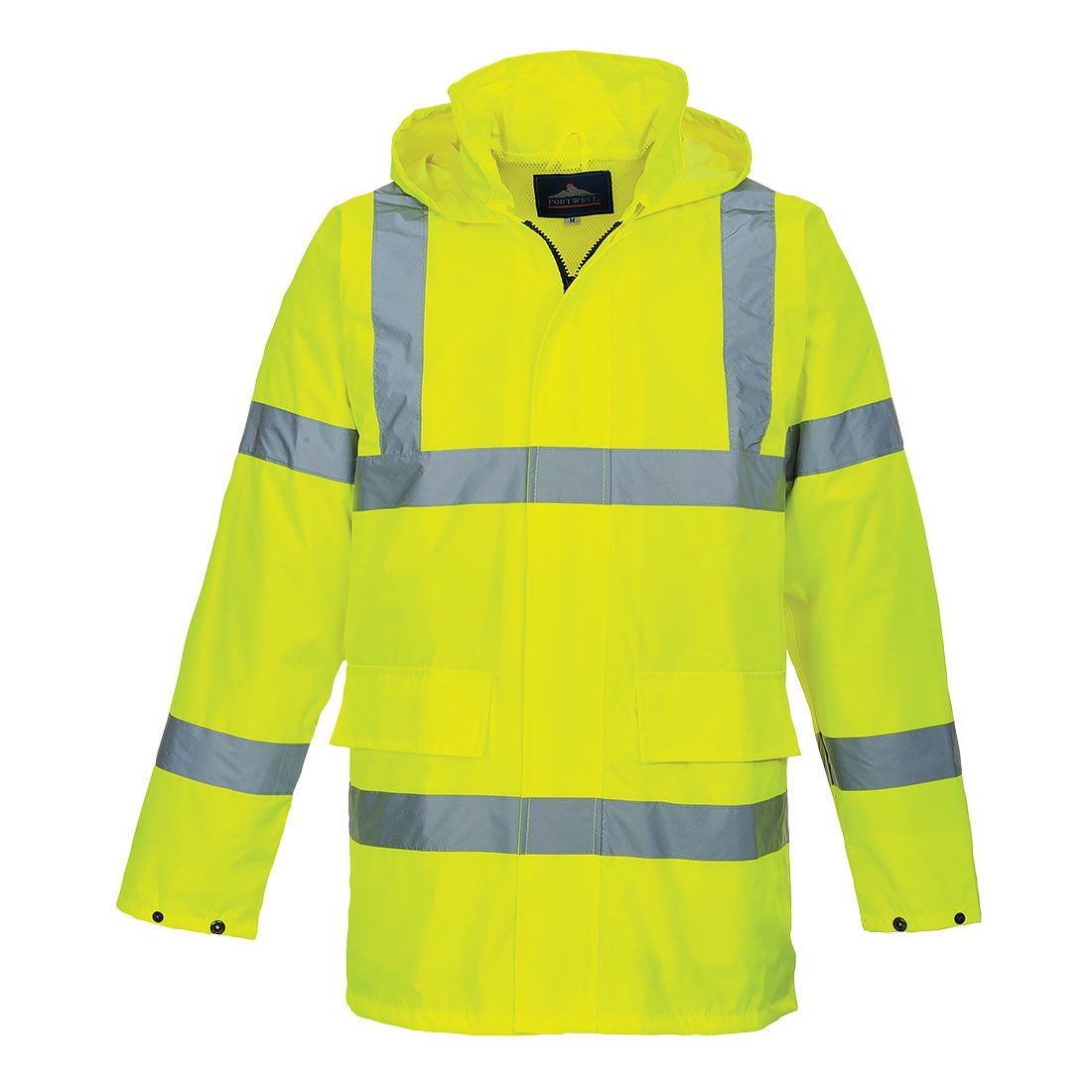 Hi-Vis Rain Lite Traffic Jacket , L, R, Yellow