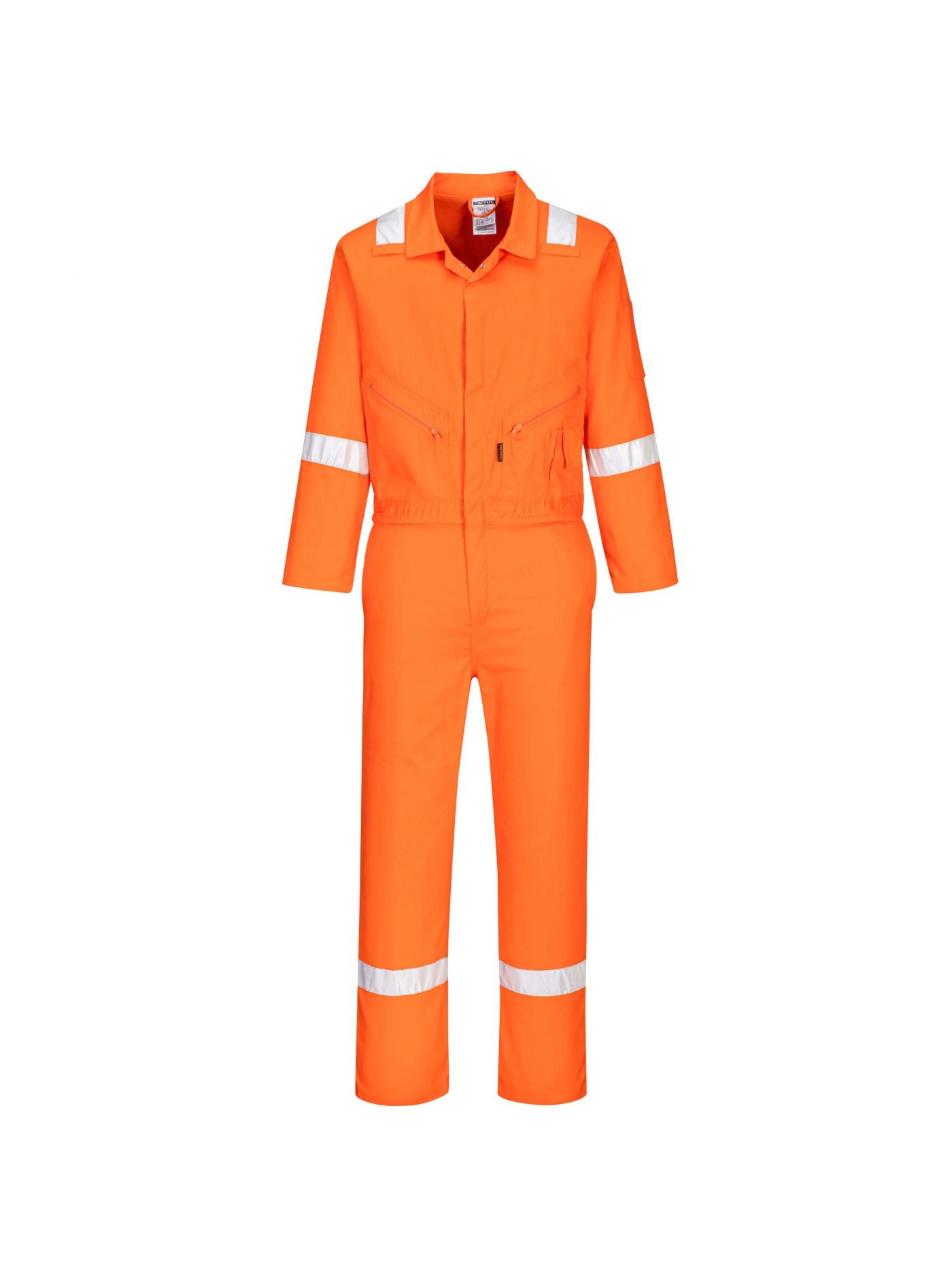 Iona Cotton Coverall, 4XL, R, Orange