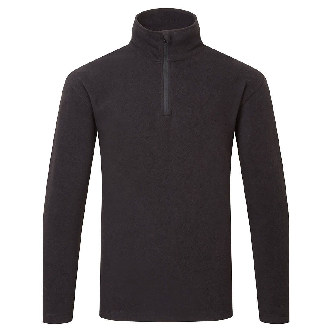 Eco Pullover Fleece, L, R, Black