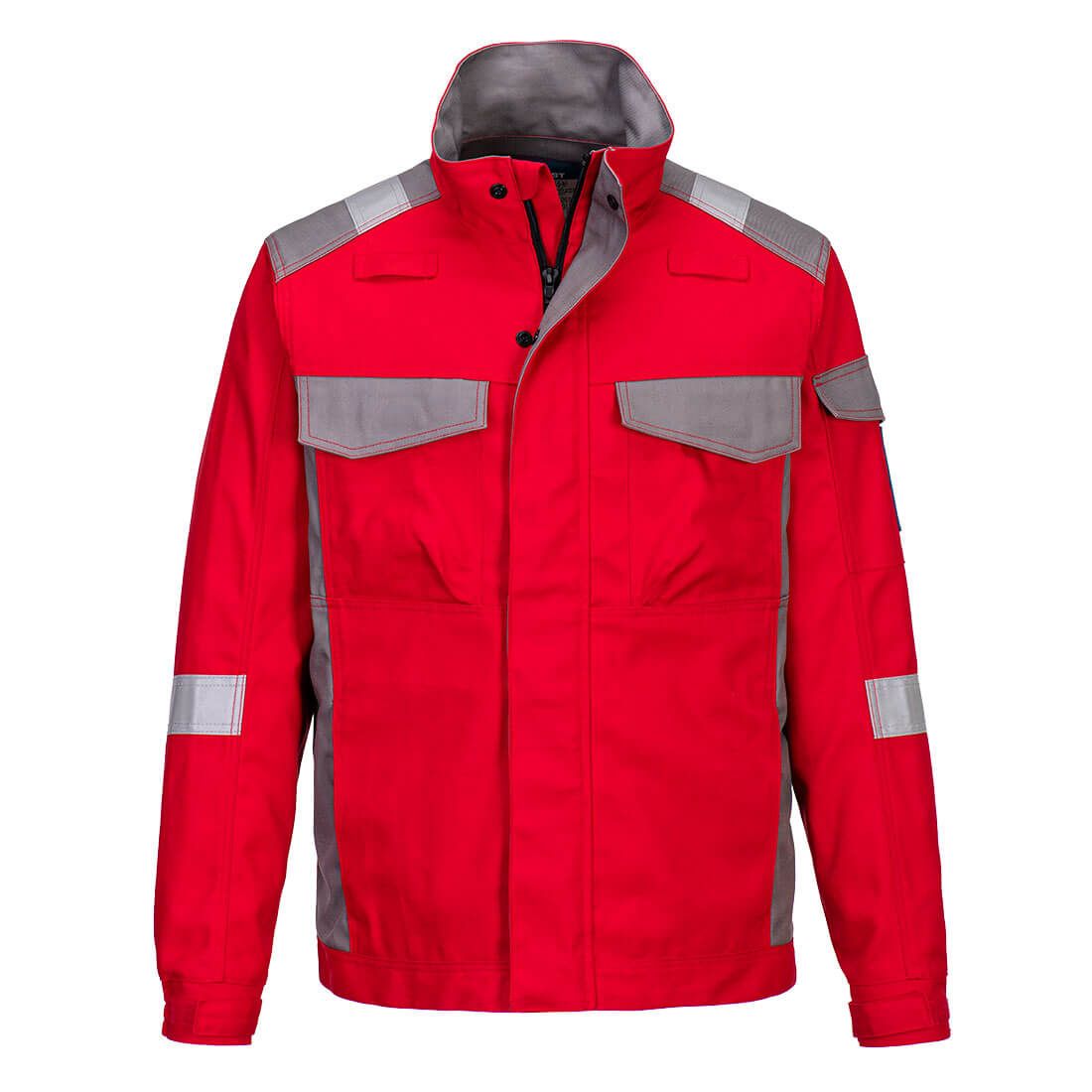 Bizflame Industry Two Tone Jacket, L, R, Red