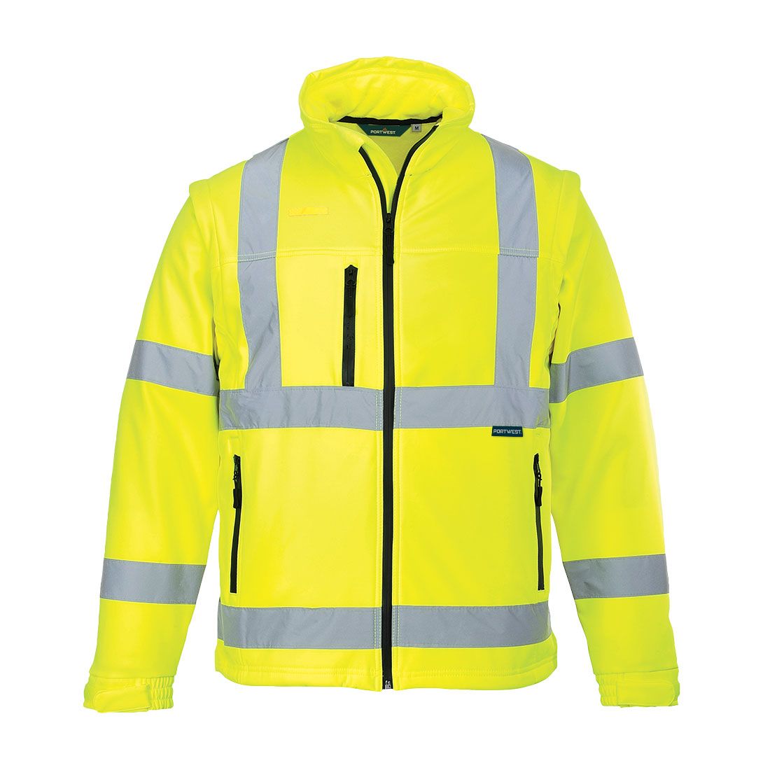 ES1 Essential Hi-Vis Softshell Jacket (2L), 4XL, R, Yellow