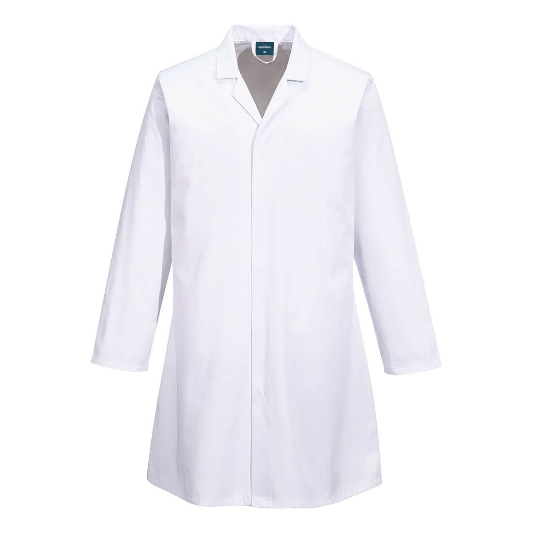 Food Industry No Pocket Coat, 4XL, R, White