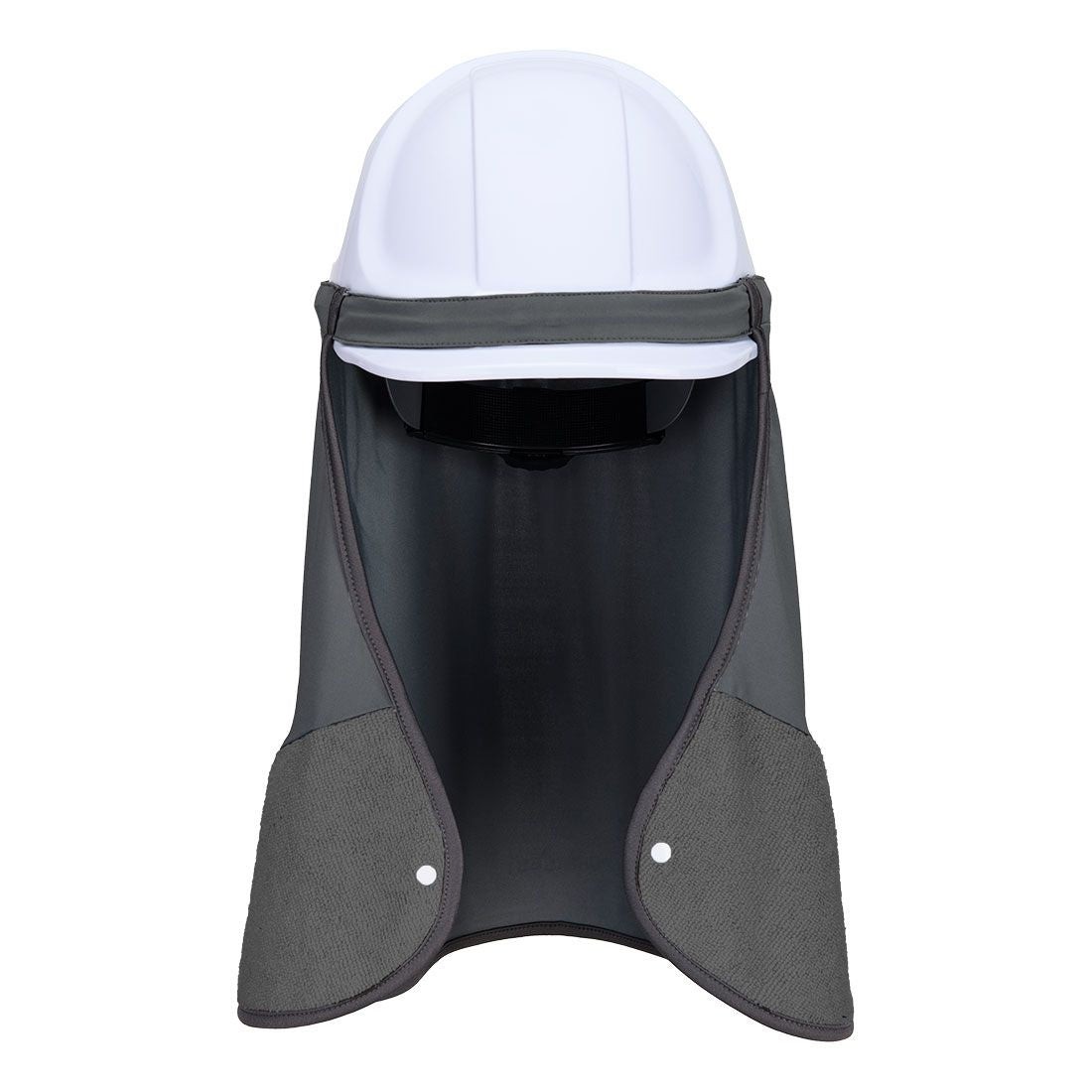 Cooling Helmet Neck Shade, , R, Slate Grey