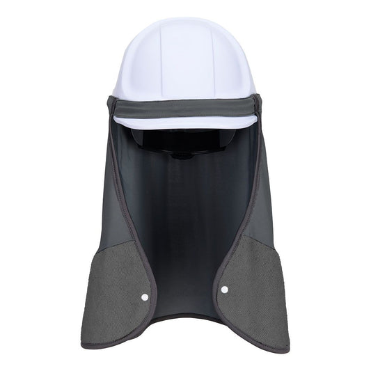 Cooling Helmet Neck Shade, , R, Slate Grey