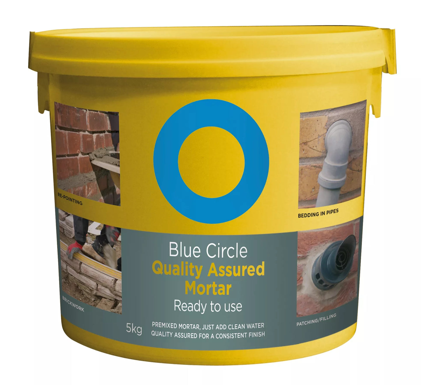Blue Circle Quality Assured Mortar 5kg (Tub)
