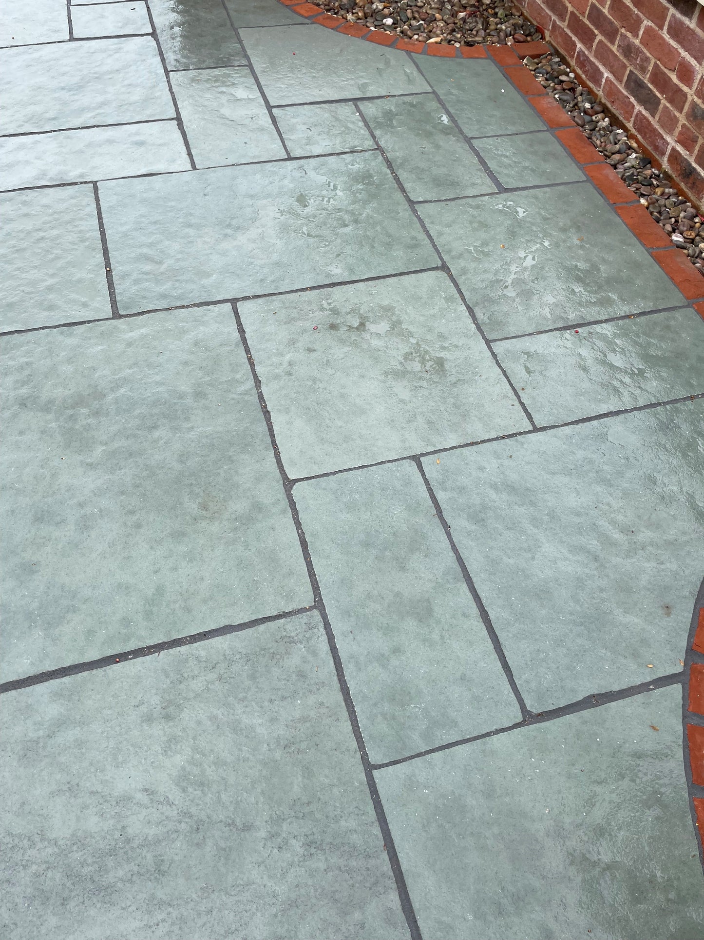 Blue Limestone Paving Slabs Patio Pack (~15m2/Pack)