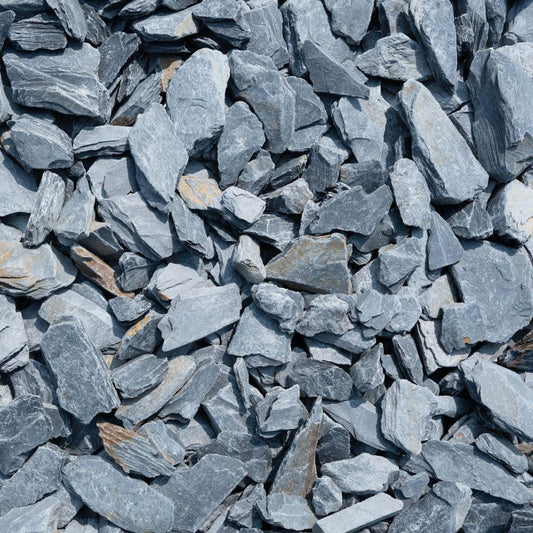 40mm Blue Slate Chippings Bag (20kg)