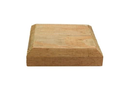 Brown Treated Timber Fence Post Cap 100mm x 100mm