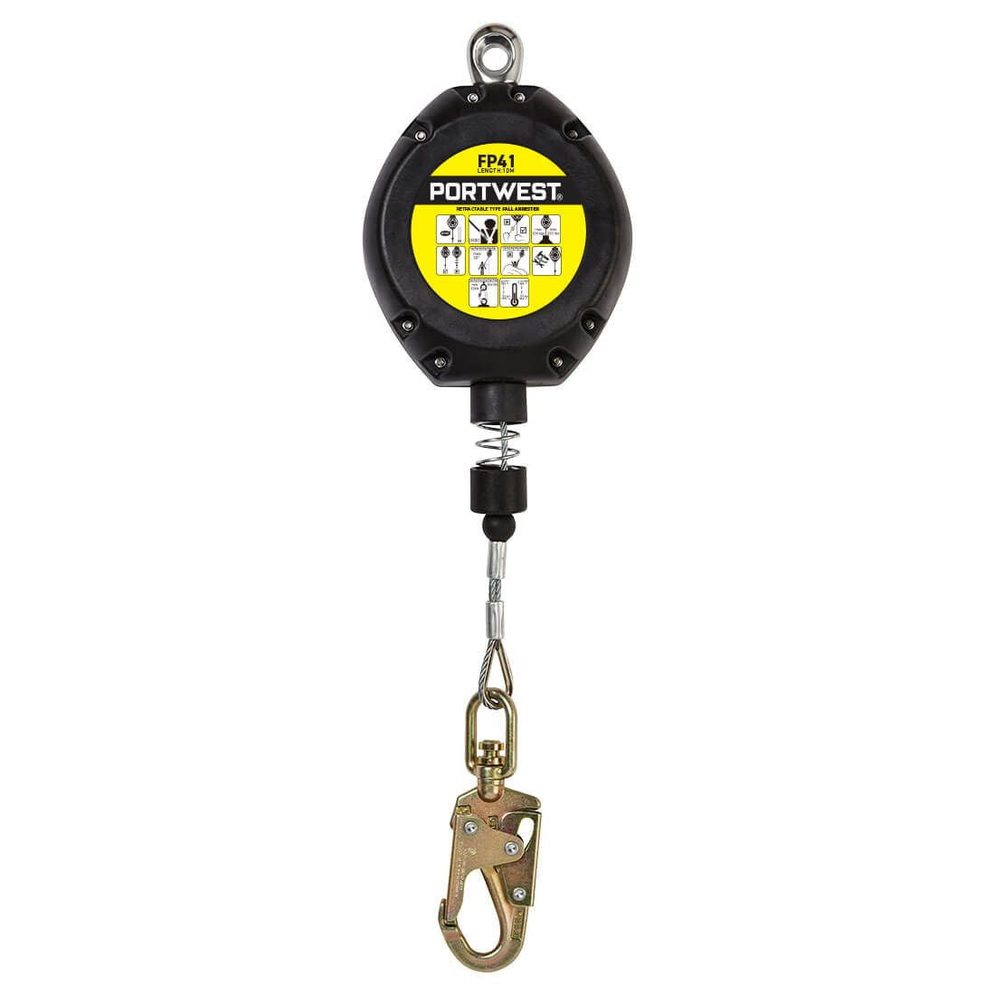 10m Retractable Fall Arrest Block, , R, Black