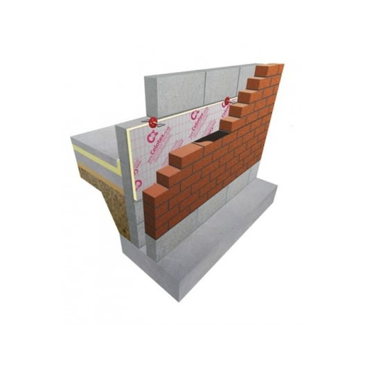 50mm Celotex CW4050 Cavity Wall Insulation Board 1200mm x 450mm (5.94m2/Pack)