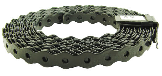 17mm Coated White Steel Fixing Band
