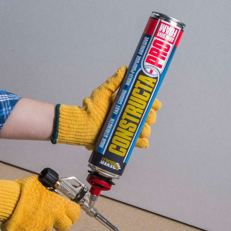 Everbuild Constructa Pro Adhesive Foam Gun Grade 750ml - Box of 12