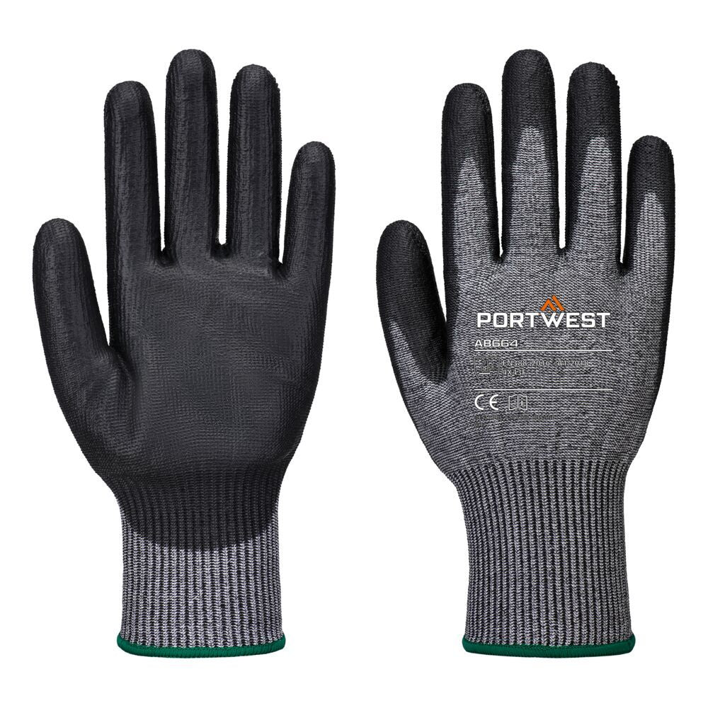 Cut F13 PU Essential Multipack (Pk12), L, R, Grey/Black
