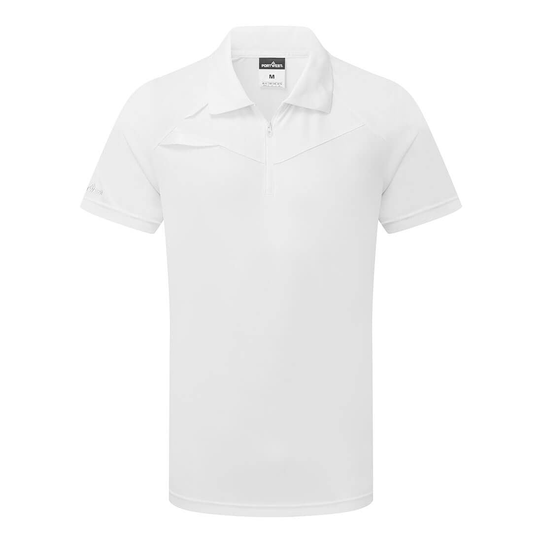DX4 Polo Shirt S/S, L, R, All White