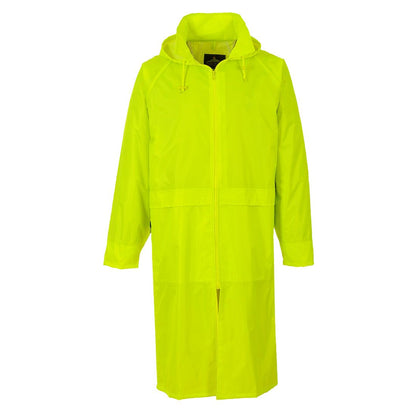 Classic Rain Coat, L, R, Yellow