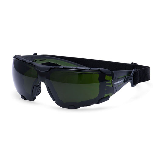 Tech Look Pro KN Safety Glasses, , R, Bottle Green