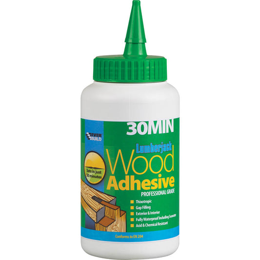 Everbuild 30 Minute Polyurethane Wood Glue 750g