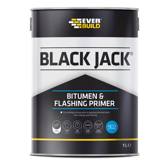 Everbuild Black Jack Bitumen & Flashing Primer 1L