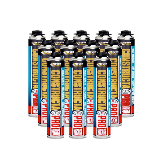 Everbuild Constructa Pro Adhesive Foam Gun Grade 750ml - Box of 12