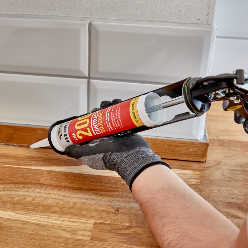 Everbuild 200 Contractors Silicone Clear 295ml