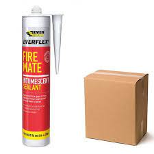Everbuild Fire Mate Intumescent Acrylic Sealant White 295ml - Box of 25