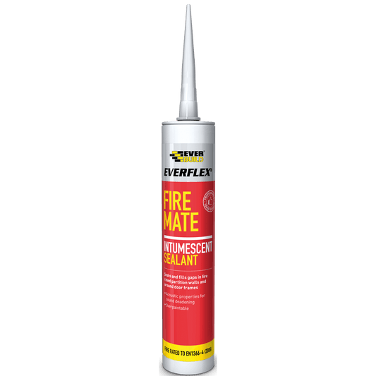 Everbuild Fire Mate Intumescent Acrylic Sealant White 295ml