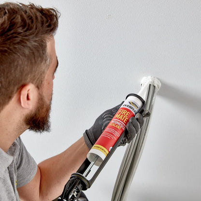 Everbuild Fire Mate Intumescent Acrylic Sealant White 295ml