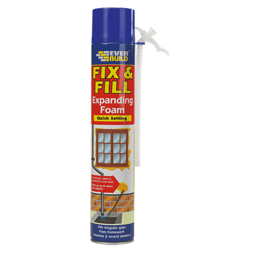 Everbuild Fix & Fill Expanding Foam Hand Held 750ml