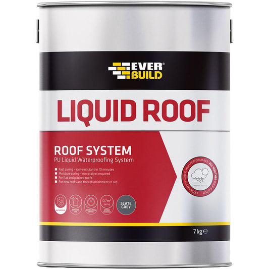 Everbuild Liquid Roof Slate Grey 7kg