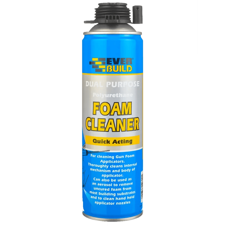 Everbuild Dual Purpose PU Foam Cleaner 500ml