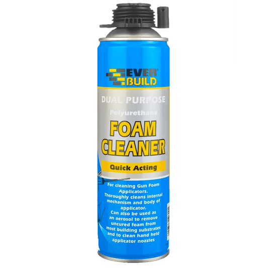 Everbuild Dual Purpose PU Foam Cleaner 500ml