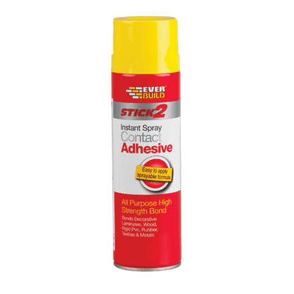 Everbuild Stick2 Contact Adhesive Spray 500ml