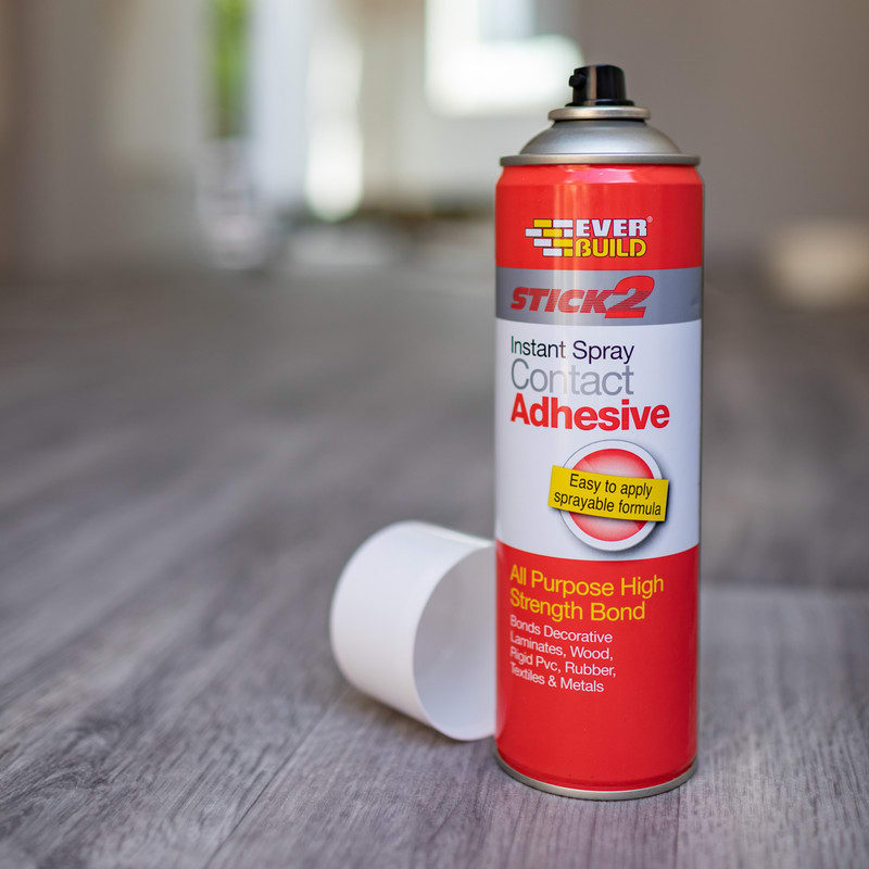 Everbuild Stick2 Contact Adhesive Spray 500ml