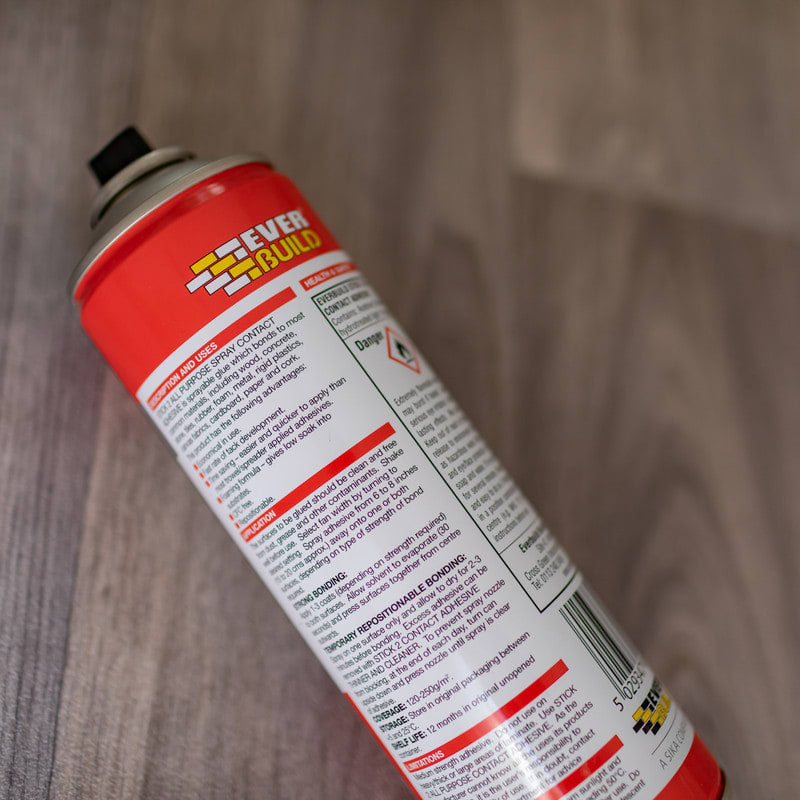 Everbuild Stick2 Contact Adhesive Spray 500ml