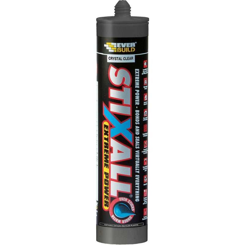 Everbuild Stixall Adhesive & Sealant Clear 290ml