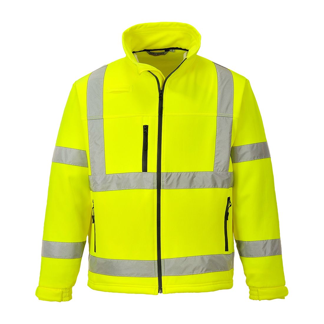 Hi-Vis Classic Softshell (3L), L, R, Yellow