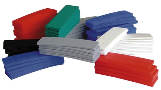 Flat Packers 3.0 x 28mm White (100/Bag)