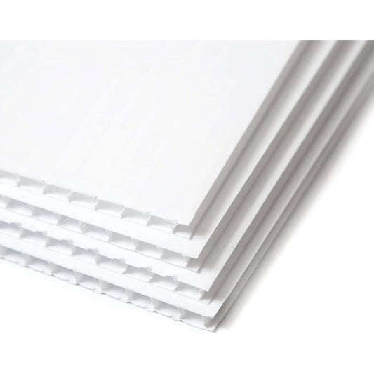 2mm Correx Floor Protection Sheet White 2400mm x 1200mm