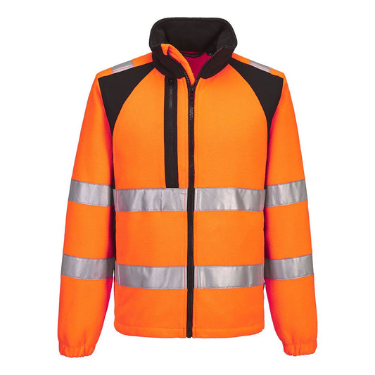WX2 Eco Hi-Vis Fleece, 4XL, R, Orange/Black