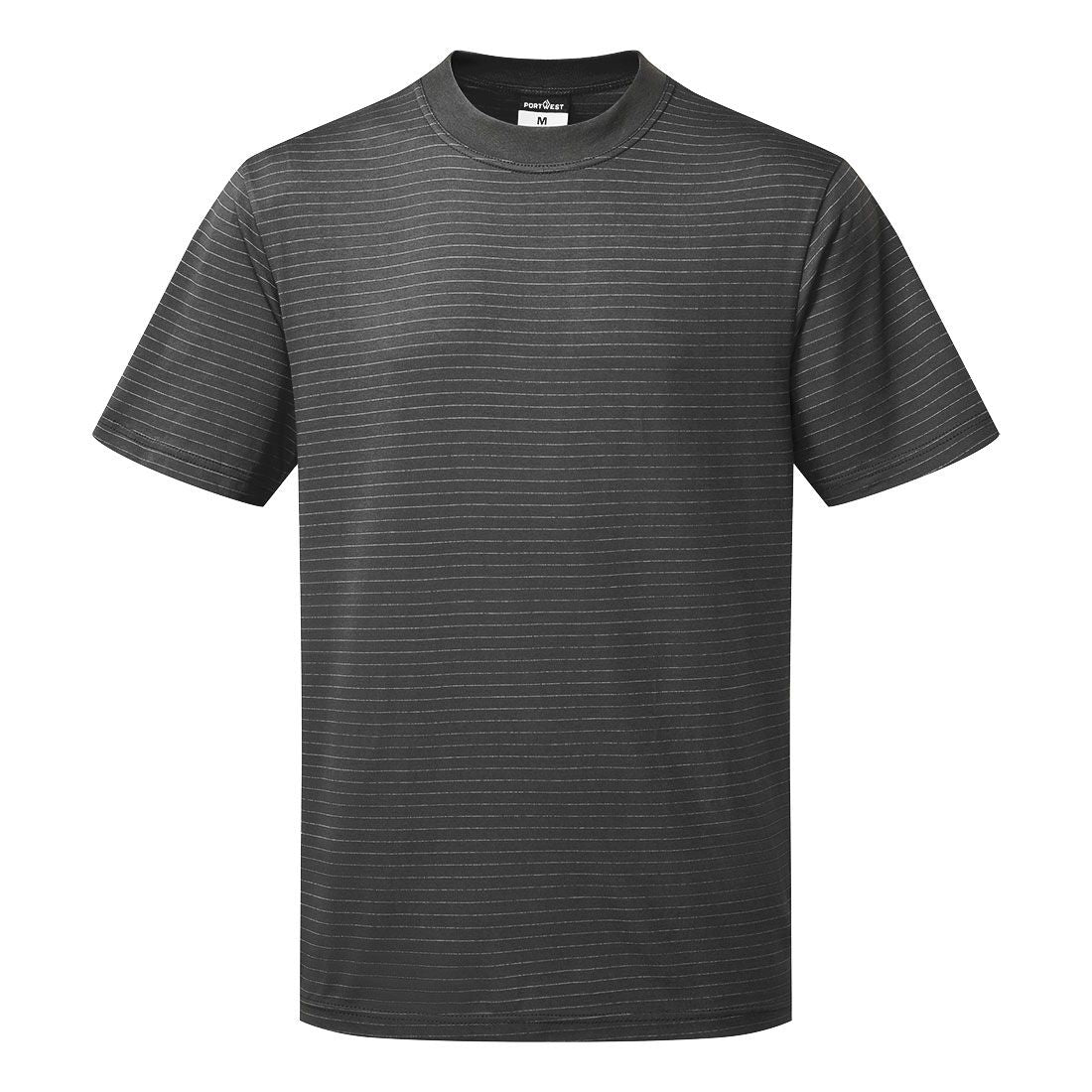 Anti-Static ESD T-Shirt, 4XL, R, Zoom Grey