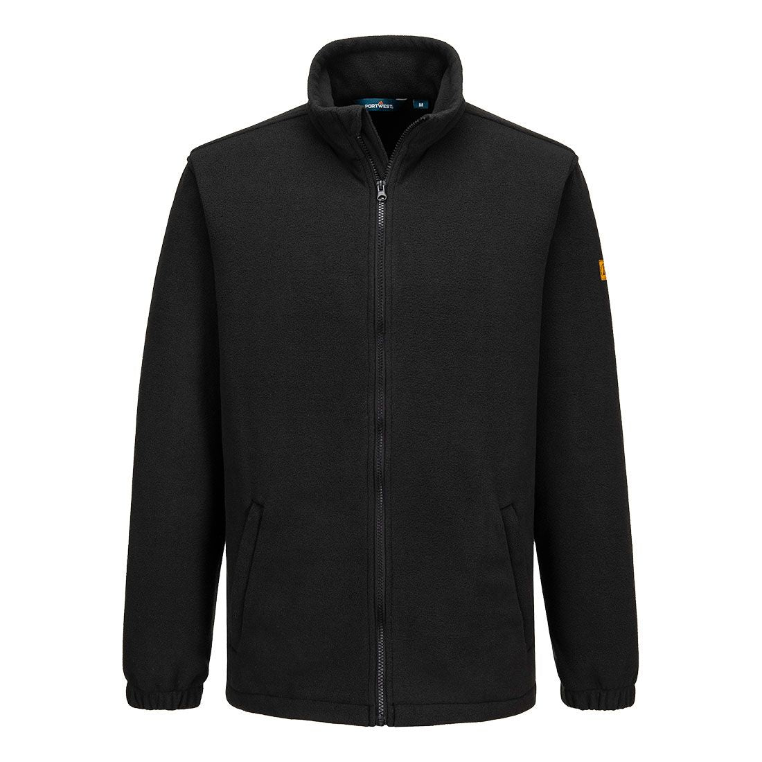Anti-Static ESD Fleece, 4XL, R, Black