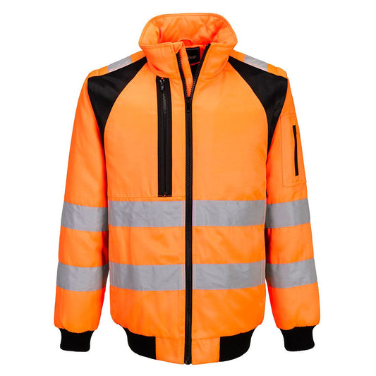 WX2 Hi-Vis 2-in-1 Pilot Jacket, 4XL, R, Orange/Black
