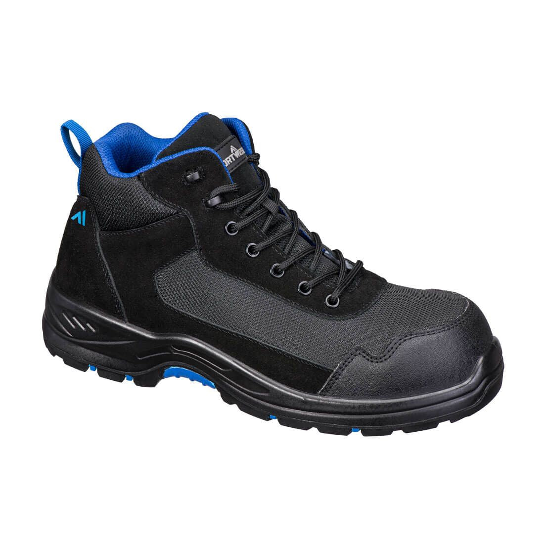 Composite Textile Suede Mid Boot S3L HRO SR FO, 37, , Black/Blue