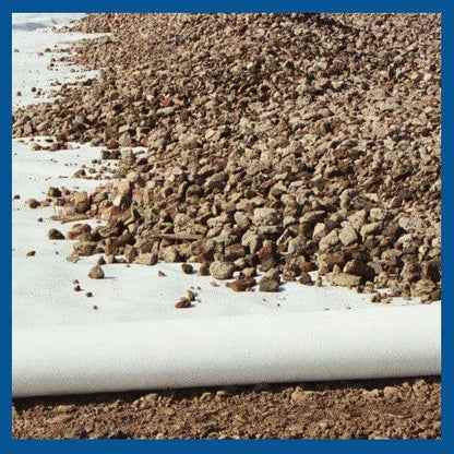 4.5m x 50m Non-Woven Geotextile Membrane / Driveway Fabric 90g (225m2/Roll)